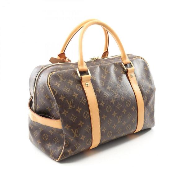 LOUIS VUITTON Brown Monogram Leather Boston Bag - Picture 2 of 10
